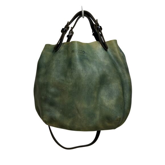 Old Trend Handbags - Old Trend Island Mini Tote in Green Leather Crossbody Bag Purse Handbag